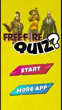 Emote, skins, weapons Guide & Quiz pour free fire Screen Shot 0