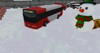 Bus winter Simulator - 3D game Screen Shot 8