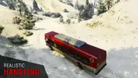 Offroad snow bus 3d sim 2017 Screen Shot 1