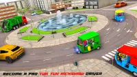 Superhero Rickshaw Taxi Games Screen Shot 5