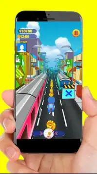 Doraemon Subway run Screen Shot 1