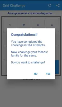 Grid Challenge: A Number board game Screen Shot 3