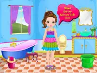 الأميرة ألعاب تنظيف الحمام Screen Shot 5