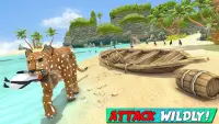 Cougar Выживание Sim: Дикие животные Hunt 3D Screen Shot 3