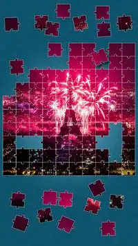 Eiffel Tower Jigsaw Puzzle Screen Shot 2