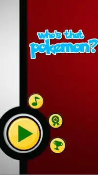 Game: Who's that pokemon? Screen Shot 0