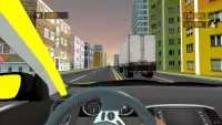 VR Highway Traffic Car Racer 360 Screen Shot 2