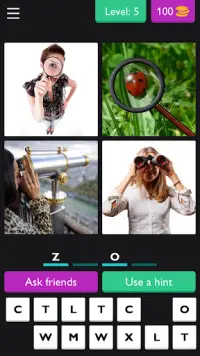 😉4 Pics 4 Letter Word: Puzzle👍👍 Screen Shot 4