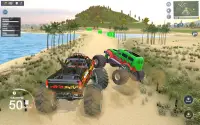 राक्षस ट्रक पहाड़ी चालक खेल Screen Shot 2