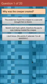 Trivia for Minecraft Screen Shot 0