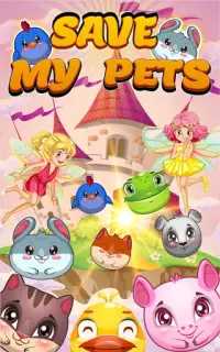 Save My Pets Game – Animals Rescue Mania Screen Shot 0