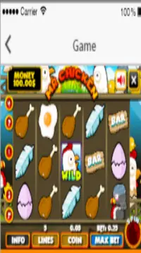Slot Machine Mr Chicken Screen Shot 2