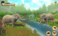 ป่า ช้าง จำลอง สัตว์ เกม Screen Shot 3