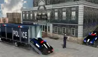 Police Airplane Transport: Ship Driving Screen Shot 11