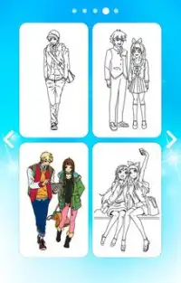 Anime Juegos para Colorear Screen Shot 7