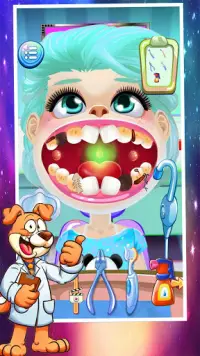 Peu Dentaire Médecin Se soucier : Dentiste Jeux Screen Shot 0