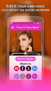 Photo Video Maker With Music-Movie Maker Screen Shot 5