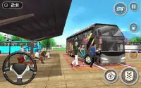 simulator bus pelatih 2018 - mengemudi bus seluler Screen Shot 6