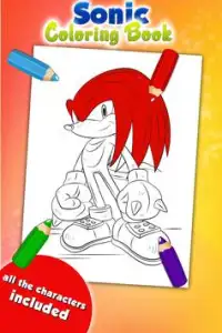 Sonic Coloring Screen Shot 2