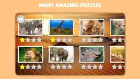 Animals Photo Jigsaw Puzzle for kids & toddlers Screen Shot 1