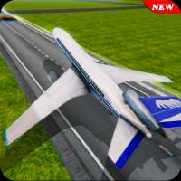 Flug Flugzeug 3D: fliegendes Flugzeug