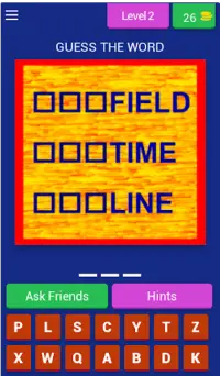 3 to1 Word Game (Compound Word Game) Screen Shot 1