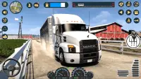Semi Truck Driving Cargo Games Screen Shot 4
