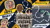 Prison Escape Game: Save Morty! Prison Punishment Screen Shot 0