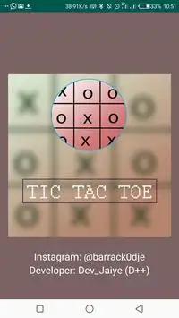 Tic Tac Toe Screen Shot 1