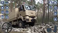 현대 육군 트럭 운전 게임 Screen Shot 0