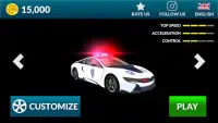 American i8 Police Car Game 3D Screen Shot 3