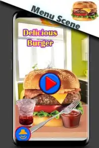 Burger Maker - Cooking Shop Screen Shot 0