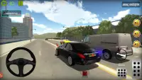 Başkan Polis Koruma Araba Sürme Oyunu Screen Shot 1