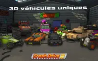 Crash Drive 2: Jeu de voiture Screen Shot 6