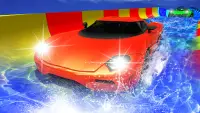 Water Slide Car Racing adventure 2019 Screen Shot 2