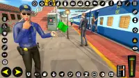 город поезд игра: вождение Screen Shot 3