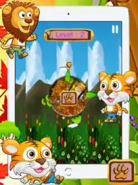 pequeño tigre león salto Screen Shot 7