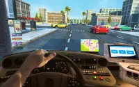 도시 버스 시뮬레이터: 코치 운전 게임 Screen Shot 10