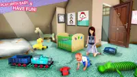 Single Mom Baby Simulator Screen Shot 2