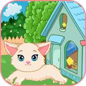 Juegos de chicas caring lovely kitten