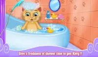 Cute Kitten Daycare & Beauty Salon - Fluffy Kitty Screen Shot 1