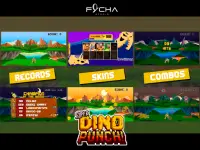 Super Dino Punch: Sauver l'homme des cavernes Screen Shot 7