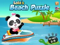 Lola's Beach Puzzle Screen Shot 5