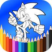 Coloring Pages Sonic-Héro