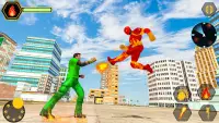 Fire Storm Super Hero: Flying Superhero War Games Screen Shot 0