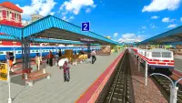 người Ấn Độ Xe lửa Giả lập Miễn phí - Train Sim Screen Shot 4