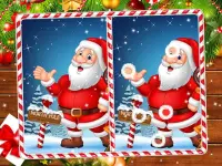 スポット違いクリスマス:クリスマスパズル Screen Shot 2