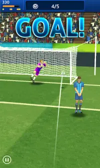 Football Freekick World Cup Screen Shot 0