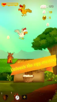 Chicken Trouble - Egg Master Screen Shot 0