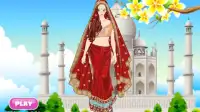 Indian dress up games in saree Screen Shot 5